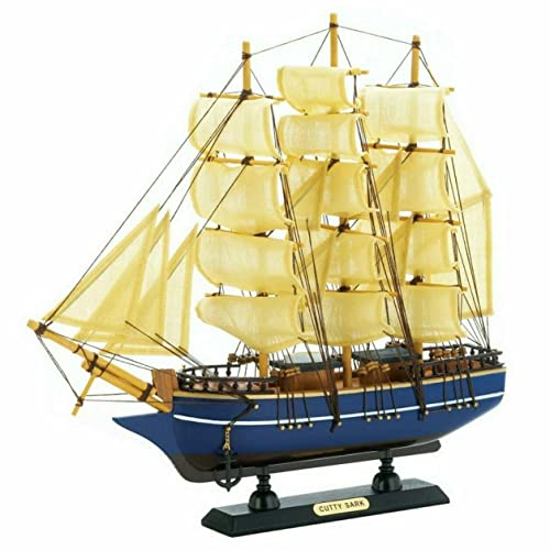 Zings & Thingz 57074258 Cutty Sark Model Ship, Cream #TOP21