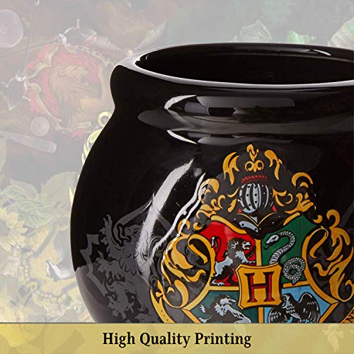 Silver Buffalo Warner Bros Harry Potter Hogwarts School Crest Cauldron 3D Sculpted Ceramic Coffee Mug, 20 Ounces #TOP4