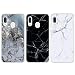 Produktbild ToneSun für Samsung Galaxy A20e Hülle Marmor, TPU Weich Marble Handyhülle Handytasche: Transparent Silikon Case TPU Bumper Schutzhülle Etui Case Backcover [3 Stück] - Marmor