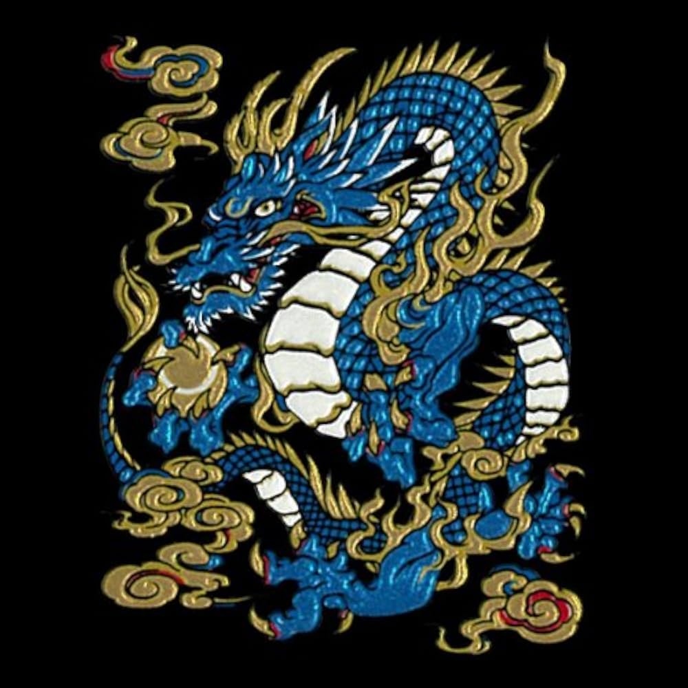 Amazon | 蒔絵シール・守護神獣絵巻「青龍」 | シール