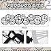 Preboun 2 Pcs Wonderland Tea Party Decoration 15" x 70" Clock Table Runner Decor Wonderland Curious Clock Table Runner Decoration for Birthday Wedding Dinner Party Favor Supplies (Black and White)