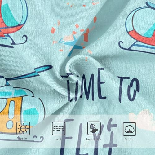 Colorful Helicopters Clouds Toddler Girls's Underwear 2T 202c14203