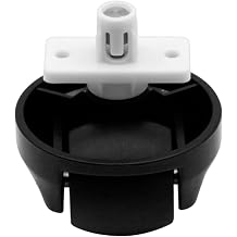 Silent Wheel - Silent Universal Front Wheel Compatible with Household Robots Multiple Models Black