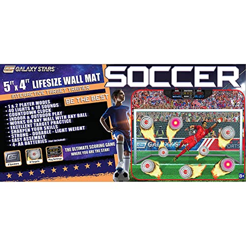 image for Galaxy Stars Pro Soccer Interactive Target Trainer, Multi-coloured