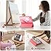 Fintie Hybrid Slim Case for iPad (A16) 11th Generation 11 Inch (2025), iPad 10th Generation 10.9 Inch (2022) - Shockproof Cover with Clear Transparent Back Shell & Pencil Holder, Pink