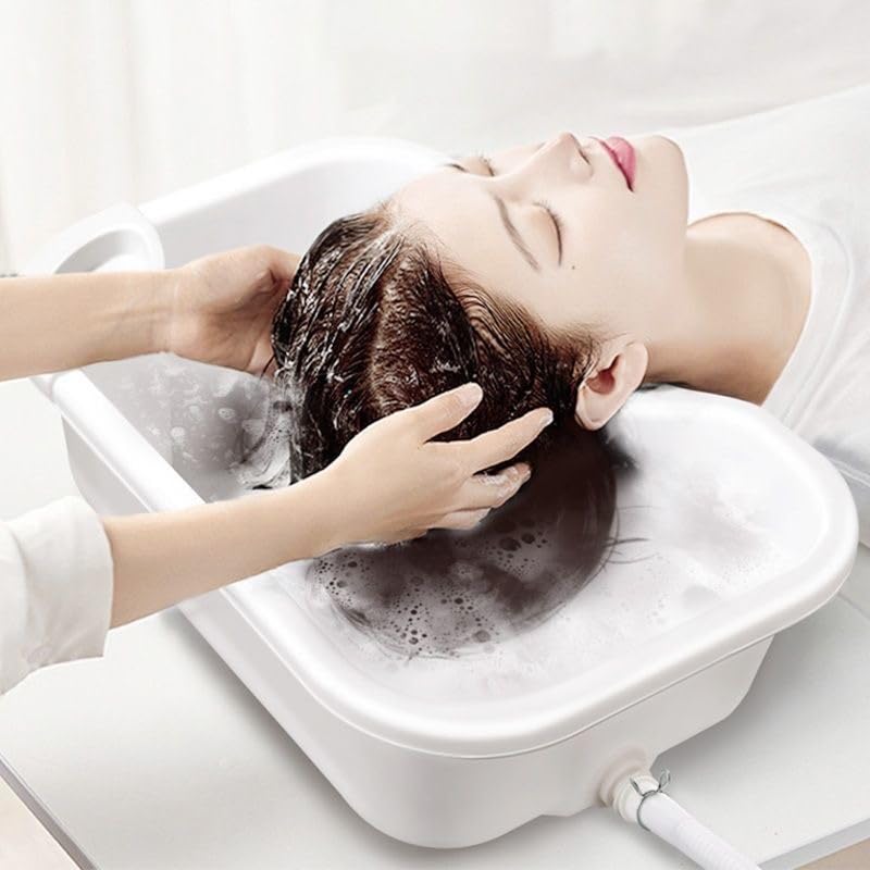Amazon.co.jp: 洗髪器 介護用品 寝たまま 洗髪槽 介護洗髪槽  