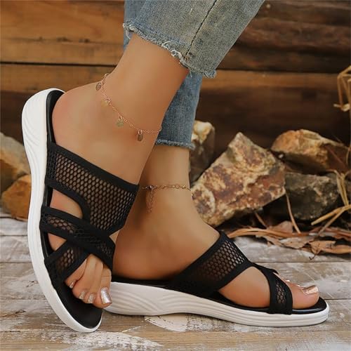 Sandales de loisirs légères pour vos vacances : chaussures d'été à semelles souples - 3