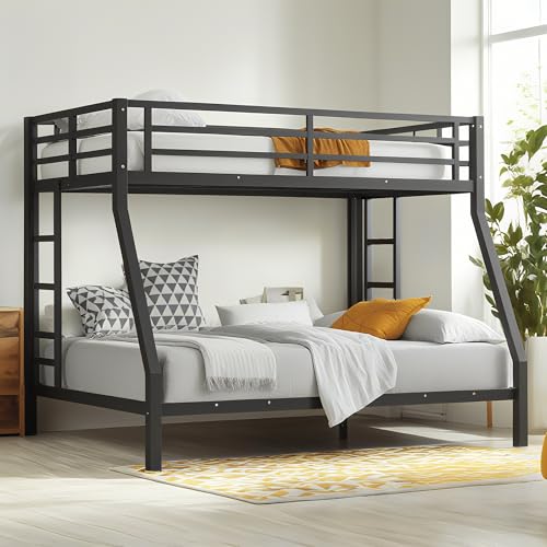 La mejor comparación de Literas Con Sofa Cama Debajo disponible en línea. 47 Bellemave Litera de Metal Individual con Escalera y barandas de Longitud Completa, Marco de litera Resistente con Listones Resistentes, Camas Individuales sobre literas...