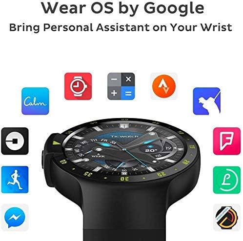 Ticwatch S Knight Smart Watch,1.4 inch OLED Display,Compatible with iOS and  Android, Android Wear 2.0, Your Sports Companion: Smartwatches:  Amazon.com.au