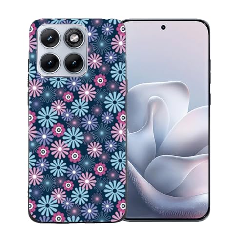 LCEHTOGYE �K�p Motorola Moto Edge 70 Fusion�p�P�[�X�A�K�p Motorola Moto Edge 70 Fusion (6,78")�ƌ݊����̂��钴���^�u���b�N�\�t�gTPU�V���R���Q���P�[�X�ی�J�o�[ - BST19