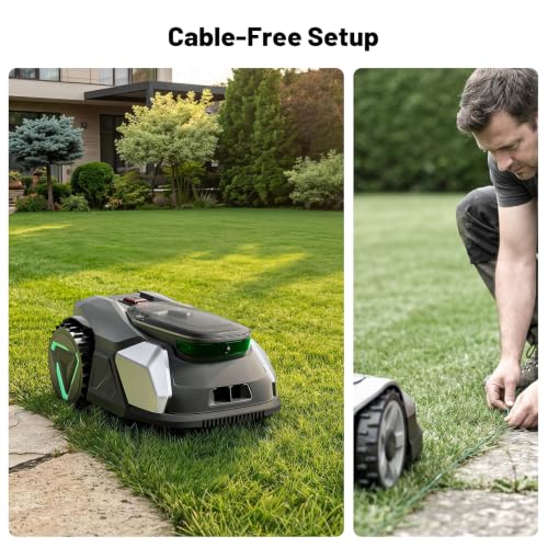 KraftSense 20V Brushless Robotic Lawn Mower by KraftSense - Used condition - Image 5