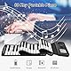 NEWFUN Roll up Piano Keyboard, MIDI/Bluetooth Unterstützung, Tragbares Elektronisches Klavier Mit 88 Tasten, Geeignet für Kinder Erwachsene Anfänger Geschenke