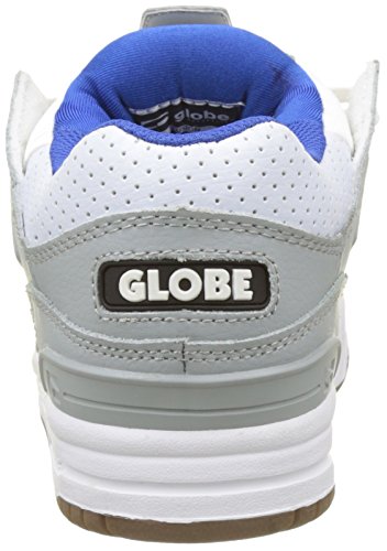 Image of Globe Fusion, Men's Skateboard Shoe, Multicoloured Grey Blue White, 7 US