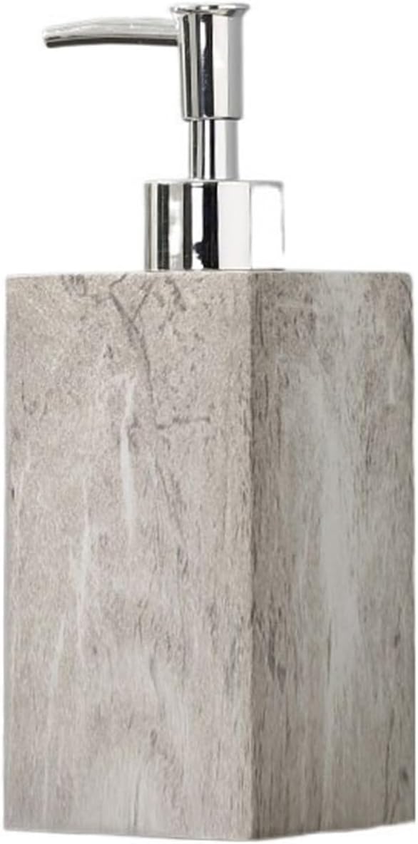 Kitchen Soap Dispenser Resin Soap Dispenser Luxury Lotion Bottle Shampoo Shower Gel Subbottling 500ML Large Capacity Soap Dispensers Bathroom Soap Dispenser(C)