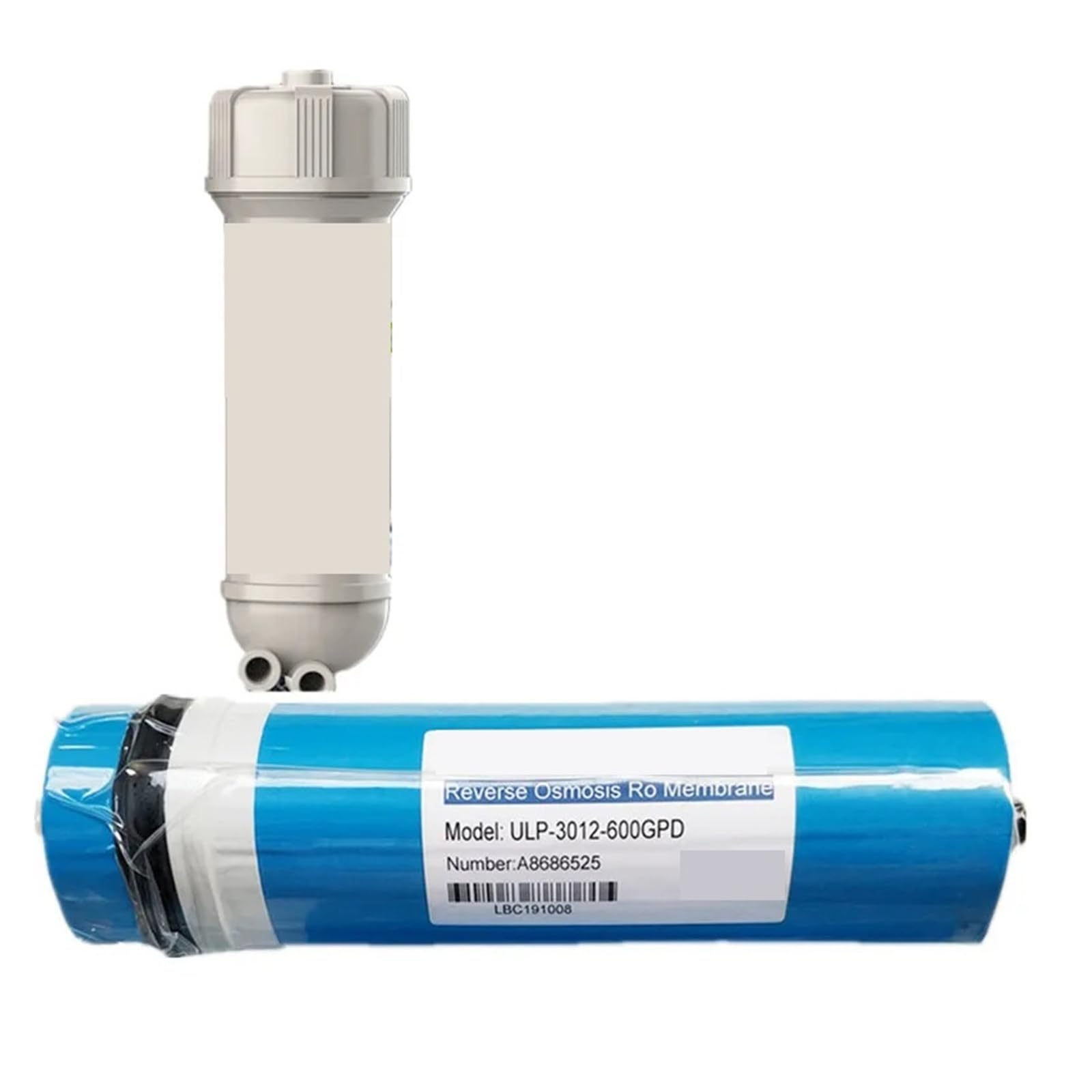 600GPD Filtr do wody odwróconej osmozy 3012-600 System filtrów membranowych Ro + obudowa 1/4 Szybkie linki Pod zlewem