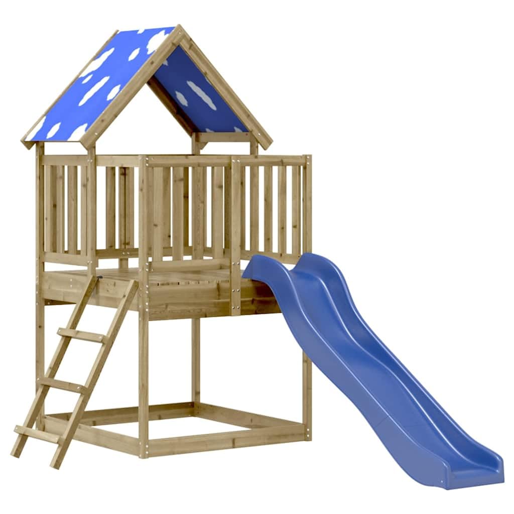 Generico Set da Gioco da Esterno in Legno di Pino Impregnato,Set Altalena e Set di Gioco,3279204