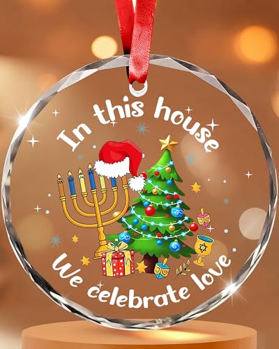 Hanukkah Gifts for Women Men- Hanukkah Christmas Tree Orname