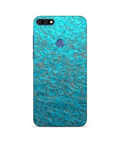 Image of Silence Printed Beautyful Blue Themes Designer Back Case Cover for Huawei Honor 7X