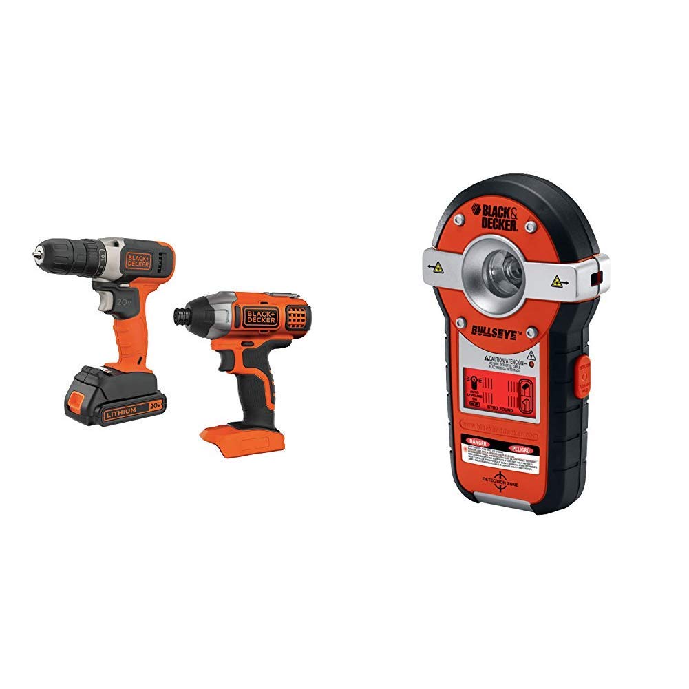 Buy BLACK+DECKER 20V MAX Cordless Drill Combo Kit with Autoleveling