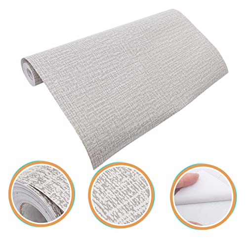 Papier peint autocollant lin texture decoration murale de qualite - 2