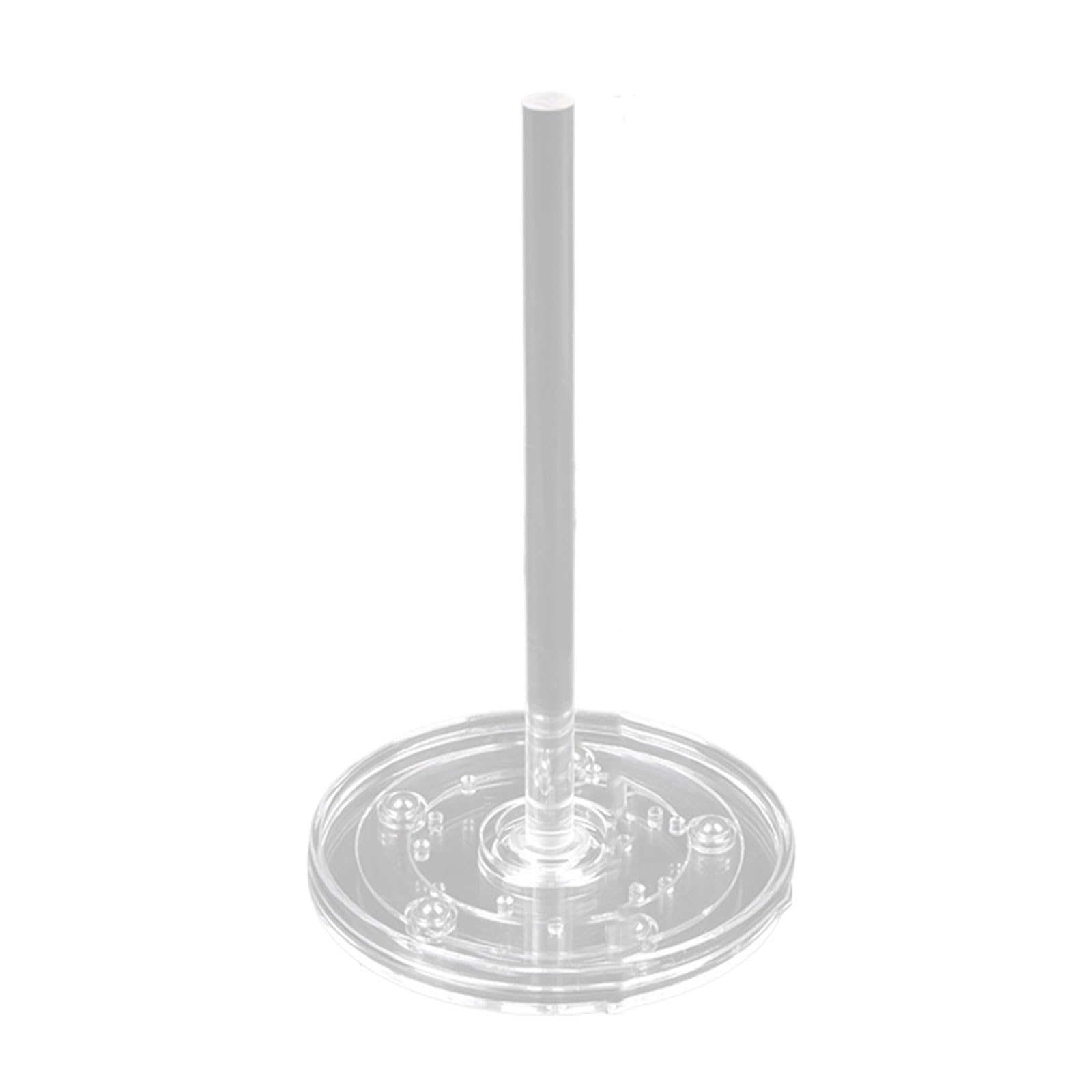 Tsophreniq Clear ABS Yarn Holder Rotating Thread Stands Dispenser Thread Spool for Knitting Stand