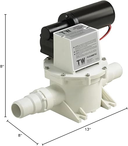 Miniatura 2 de Sealand T-Series Sanipump Bomba de descarga y macerador con motor silencioso Whisper T12 12V