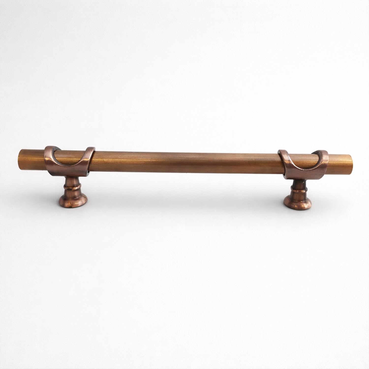 ARSİN Soft Parlak Antik Bakır Çekmece Kulp 128 mm Modern Dolap Gardırop Vestiyer Mutfak Kapak Kulbu