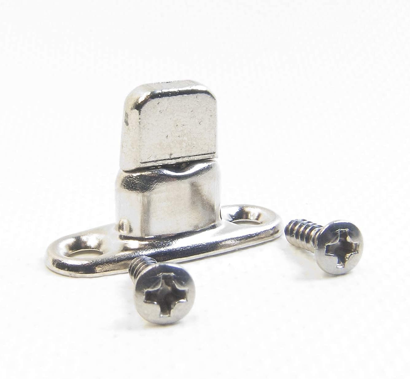 N.W. Tarp & Canvas Double Height Turn Button 2 Hole Stud Only, 10 Piece Set w/ 1/2'' Installation Screws