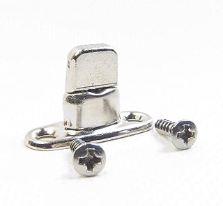 Common Sense Fastener, Double Height Turn Button 2 Hole Stud, w/ ½ Installation Screws - 25 Piece Set