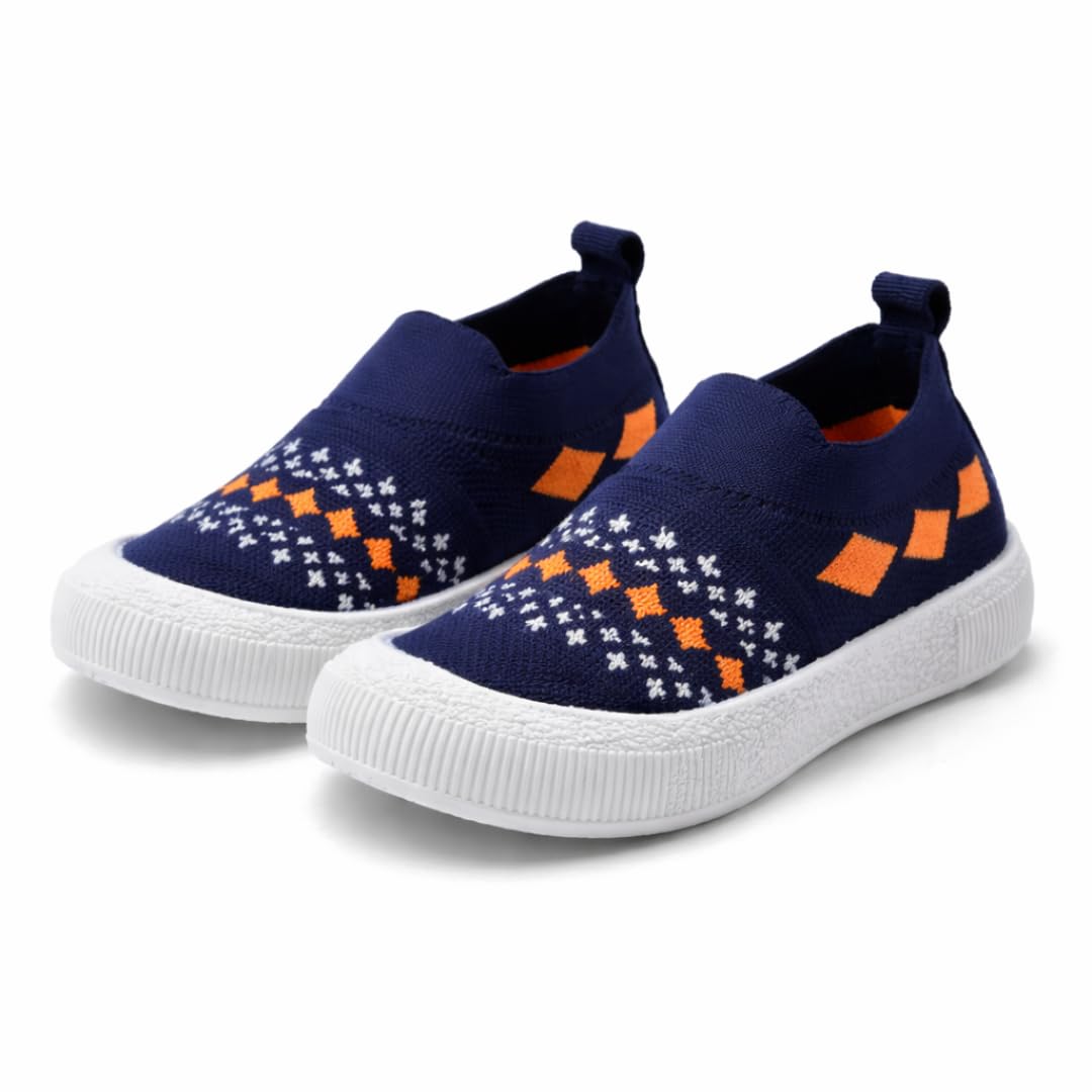 Baby Choo Choo Shoes for Boys & Girls | Soft Slip-On Toddler Shoes with Whistle Heel | Breathable Knit Upper | PVC Sole | Ages 6 Months–3 Years-image-42