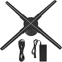 Nannday 3D Hologram Fan Projector, Portable Advertising Player
Holographic Display Machine Multi-Projector Synchronization WiFi with
20in Diameter 720 * 720(UK)