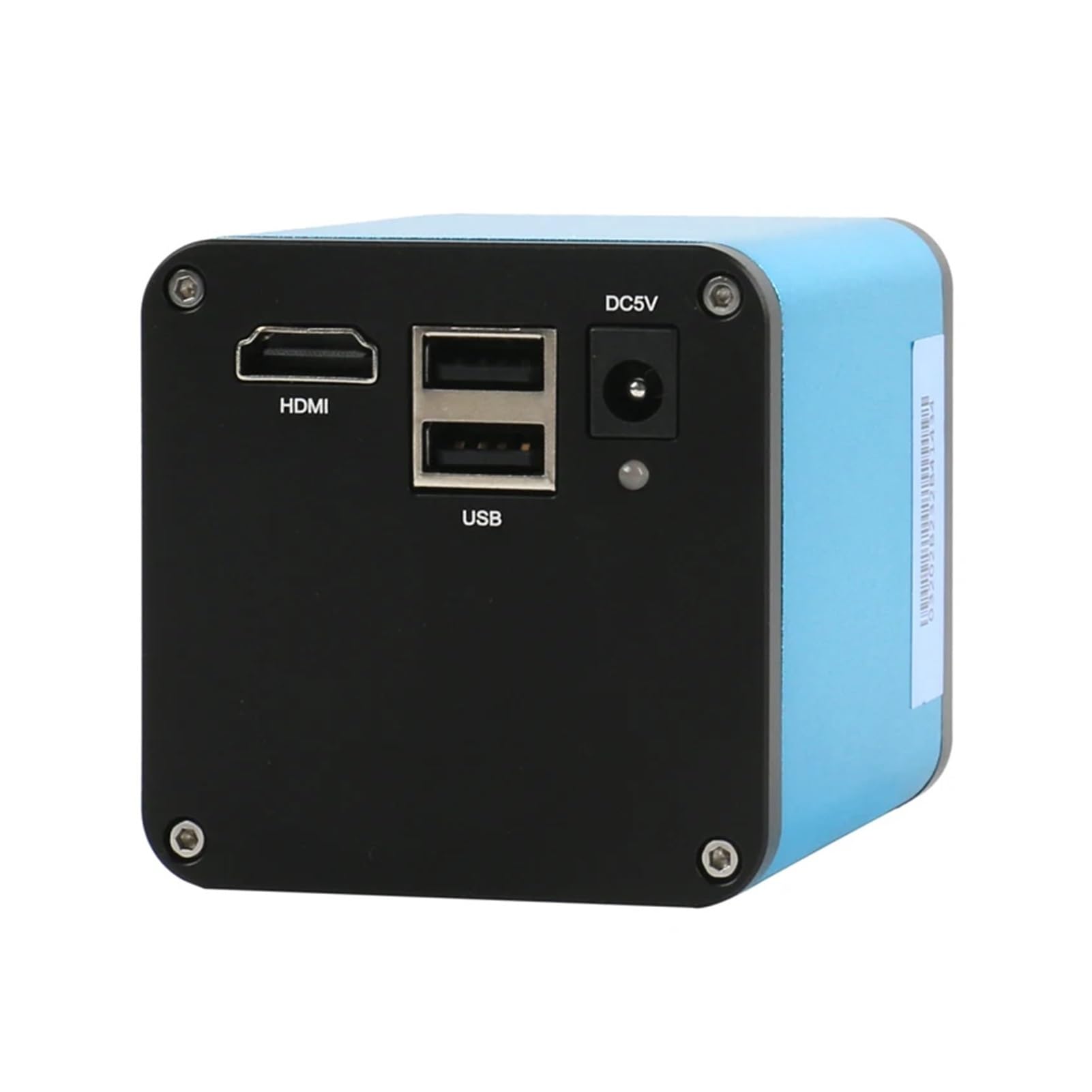 Cámara de microscopio de medición Industrial con Video HDMI IMX385 1080P, Montaje en C, grabadora de Video con Disco U for Soldadura de PCB y teléfono(Camera,Not Measurement)