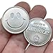 ZFG Inc. Have a Nice Day Asshole Smiley Face Novelty Coin, Antiqued & Lacquered Silver Color, 10-Pack of Coins