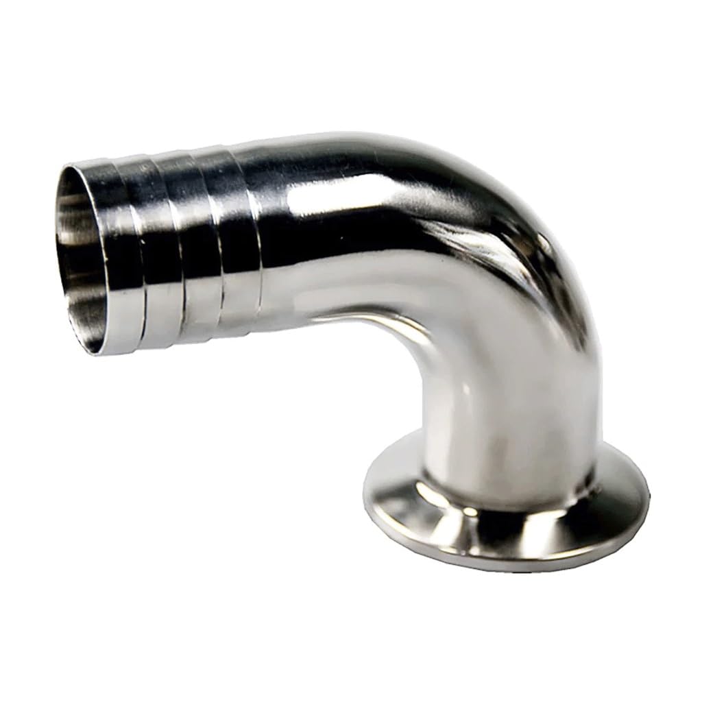 Gomito A 90° In Acciaio Inox 304 Per Tubo Sanitario 25mm - Morsetto Tri Clamp