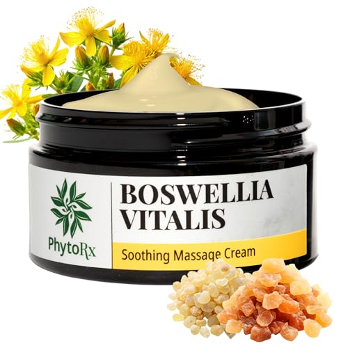Weihrauch Creme 100 ml mit Boswellia Serrata & Carterii Highligh: Hochdosiert Extra Stark Für Gelenke & Muskeln Weihrauchsalbe
