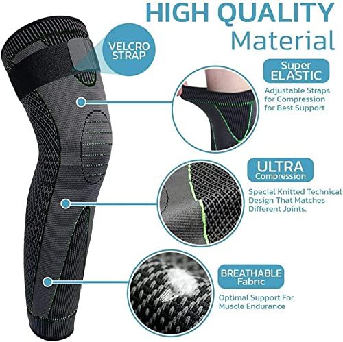 S Sooriyan Emwood Acupoint Pressing Shaping Knee Pads, Knee Heating Knee Pads, Reducefast Tourmaline Thermal Cycling Self Heating Shaping Knee Pads (Black, One Size) #TOP3