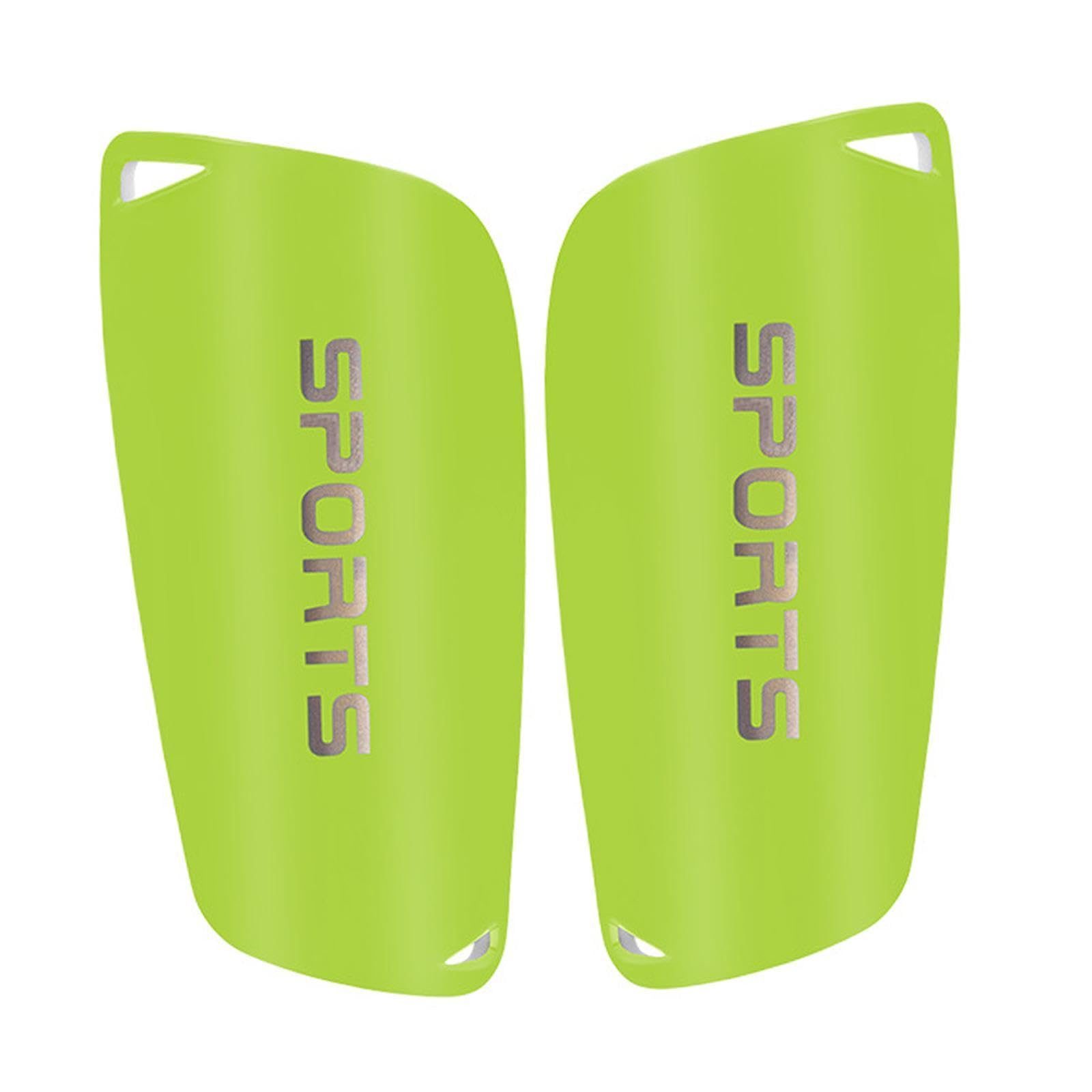 Soccer Shin Guards for Youth Lightweight Soccer Equipment for Football Games Green | 2 Soccer Shin Guards | Material ~ Abs | Color ~ Green-image-49