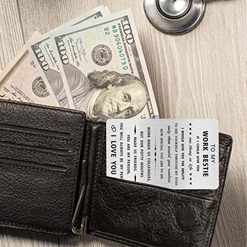 Alotozo To My Love Engraved Wallet Card - I Love You Cards Gifts for Him Her Men Women - Valentines Day Gift2