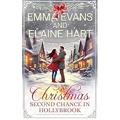 A Christmas Second Chance in Hollybrook Audiolibro Por Emma Evans, Elaine Hart arte de portada