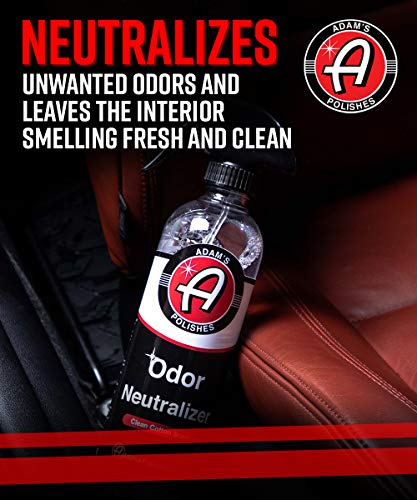 Adam's Elite Interior 6 Pack - Includes 6 Iconic Interior Car Cleaning Products For Total Interior Car Detailing | Accessories, Leather Car Seat Cleaner, Carpet Upholstery, Dash, Vinyl, Air Freshener #TOP4