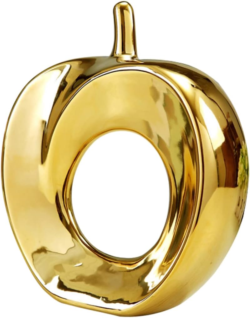 STOBAZA Ceramic Apple Lucky Decoration Faux Apples Home Decor Porcelain Fruit Ornament