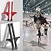Circus Stilts,Supports up to 220 pounds,Pine Wood,Suitable for Role-Playing Activities in Circuses or at Parties. 12 inches/Black