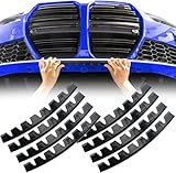 Front Bumper Scrape Guard, AUTOXBERT 8 PCS Car Bumper Protector Guard Chassis Anti-Skid Kit Scrape Protector Anti-Scratch Diy Protector for Cars with Pre-Attach