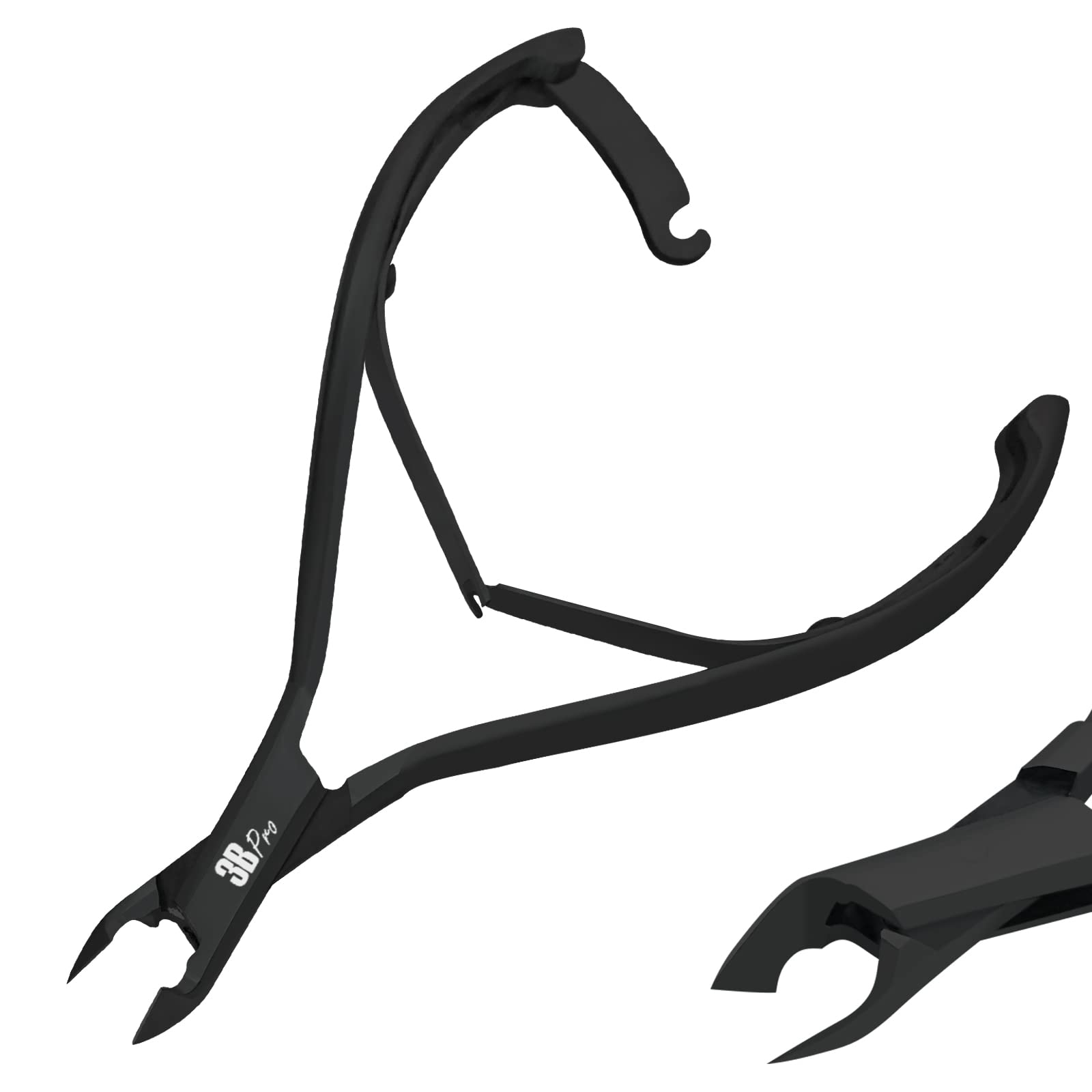 Podologen Fußnagelknipser, Super Scharfer Nagelknipser für Dicker & Eingewachsener Harter Zehennagel Fingernagel Edelstahl Pediküre Clippers Fußnagelschneider Pediküre Werkzeug für Männer Frauen