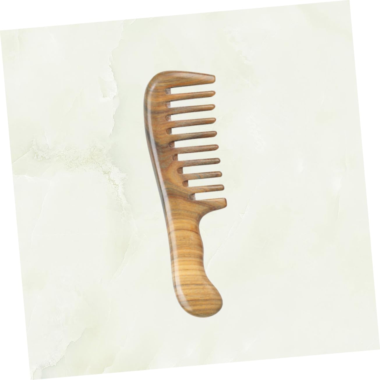 Didiseaon 2 Peines Sin Empalme Peines De Anchos De Madera Natural s Decorativos Para Cortar El Cabello De Masaje Dentado De Madera De Sándalo Para Novia