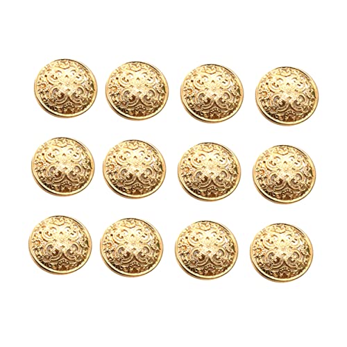 LALAFINA 60 Peças Botões Ocos Para Jaqueta Jeans Acessórios Esportivos Botões De Calça Botões De Bla