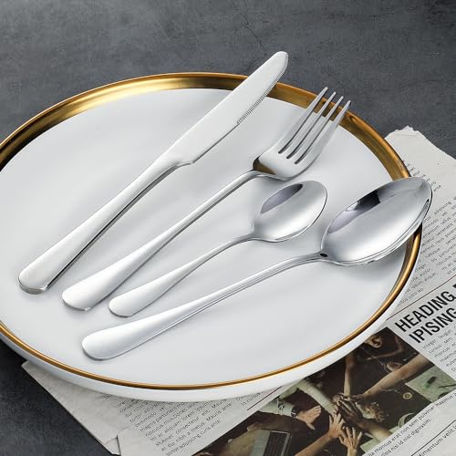 Set Cuchillos Cubiertos 24 Piezas Acero Inoxidable miniatura 4