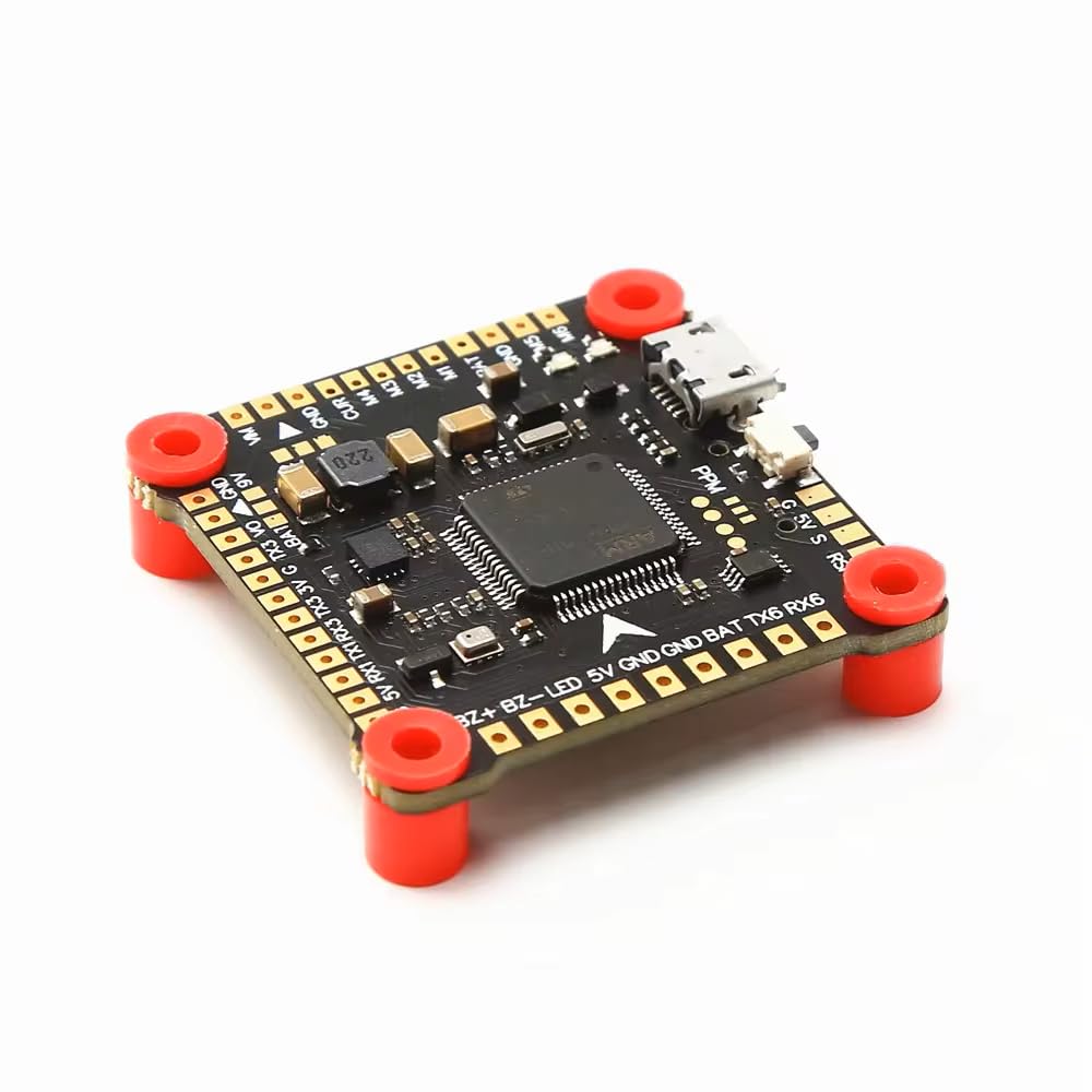 Placa controladora de vuelo Betaflight F4V3S F4 V3 V3S PLUS FC con barómetro incorporado y OSD compatible con QAV250 230 RC Drone FPV Racing Quadcopter compatible
