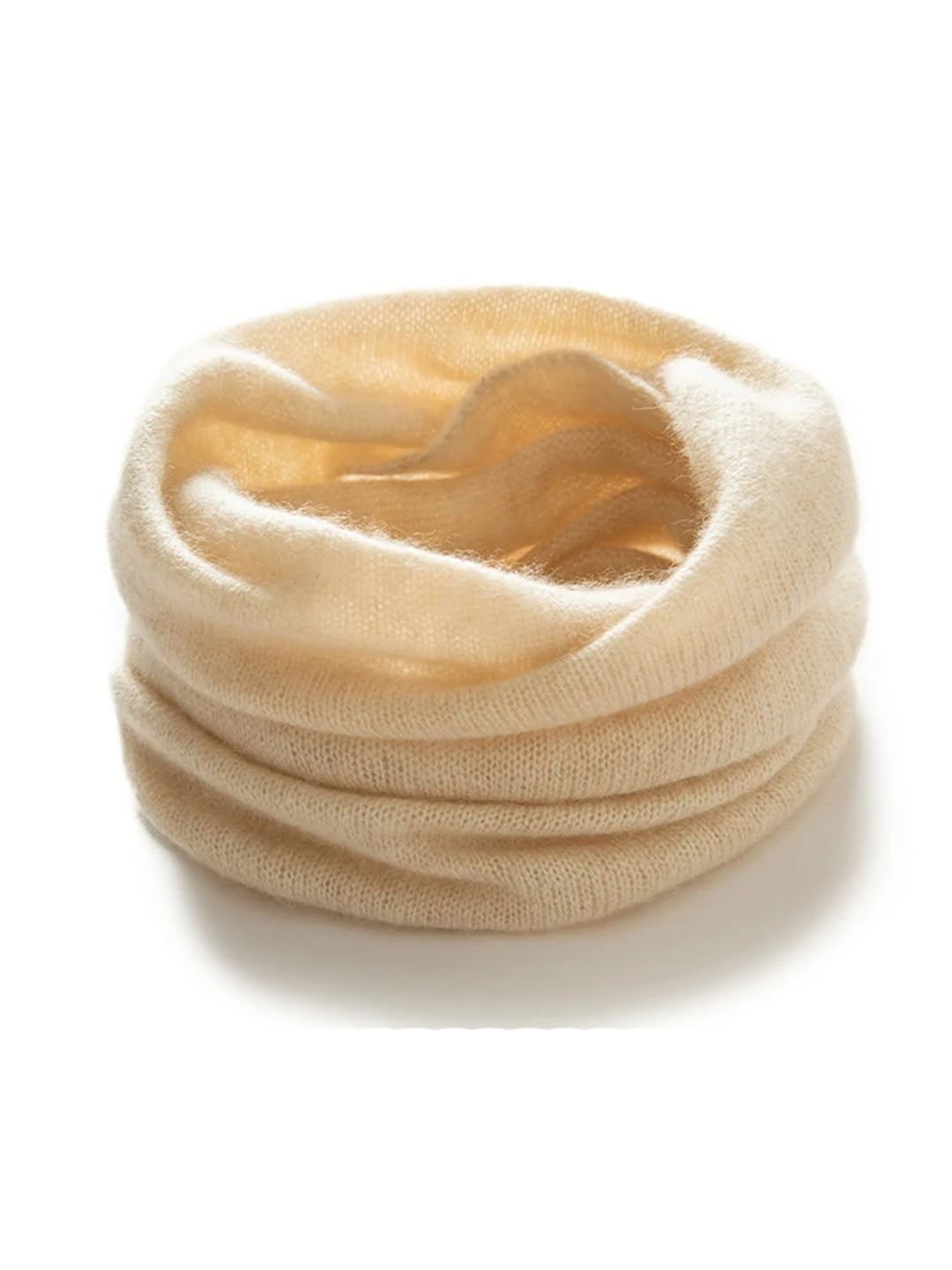 Bufanda de cachemira suave y cálida de invierno para mujer, bufanda de cuello para mantener caliente
