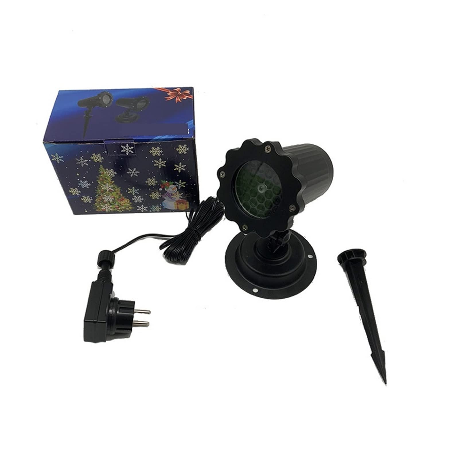 Projecteurs Noël Projecteur Lumières Extérieur Étanche À Distance LED Flocon De Neige Lampe De Projection Pour La Maison Jardin Nouvel An Décor Vacances Atmosphère Lampes Projecteurs D'éclairage Extér